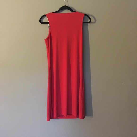 NWT MICHAEL KORS RED DRESS - Picture 3 of 4
